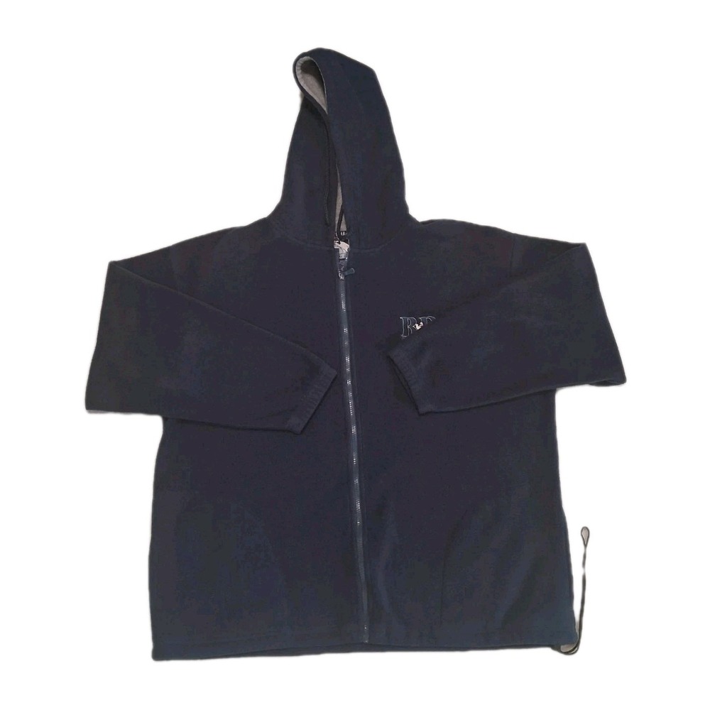 Big Dogs Polar Dogs Size Large High Tech Gear Navy Blue Fleece Jacket